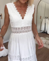 Elodie Boho Patchwork Sundress