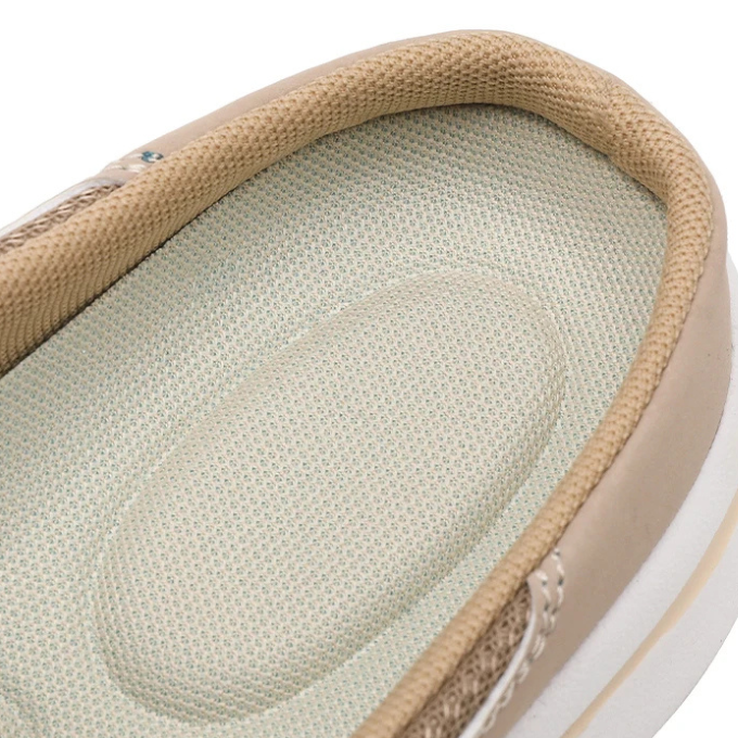 Mason Men’s Slip-On Sneakers – Mesh Backless Shoes with Cushioned Sole