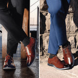 Noah Classic Leather Lace-Ups – Timeless Leather Sneakers for Everyday Wear