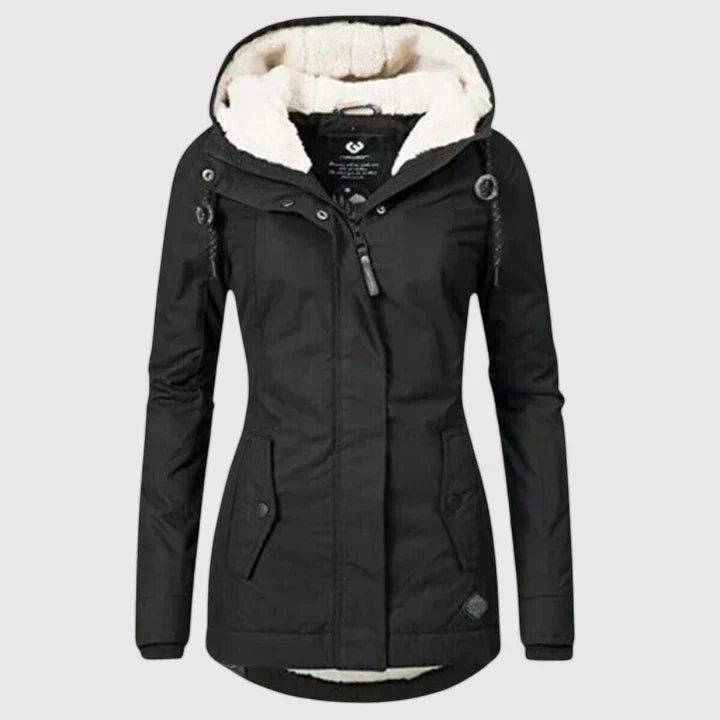 Sariya Women’s Winter Jacket – Water-Resistant with Warm Lining