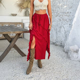 Beckett Boho Layered Irregular Skirt