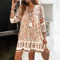 Miles High-Waist Boho Summer Dress