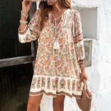 Miles High-Waist Boho Summer Dress