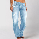 Sydney Wide-Leg Low-Rise Trousers