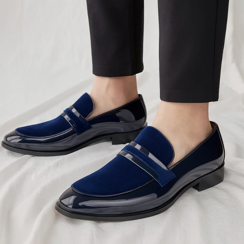 Brandon Men’s Suede Leather Penny Loafers
