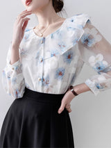 Aspen Floral Patchwork Blouse