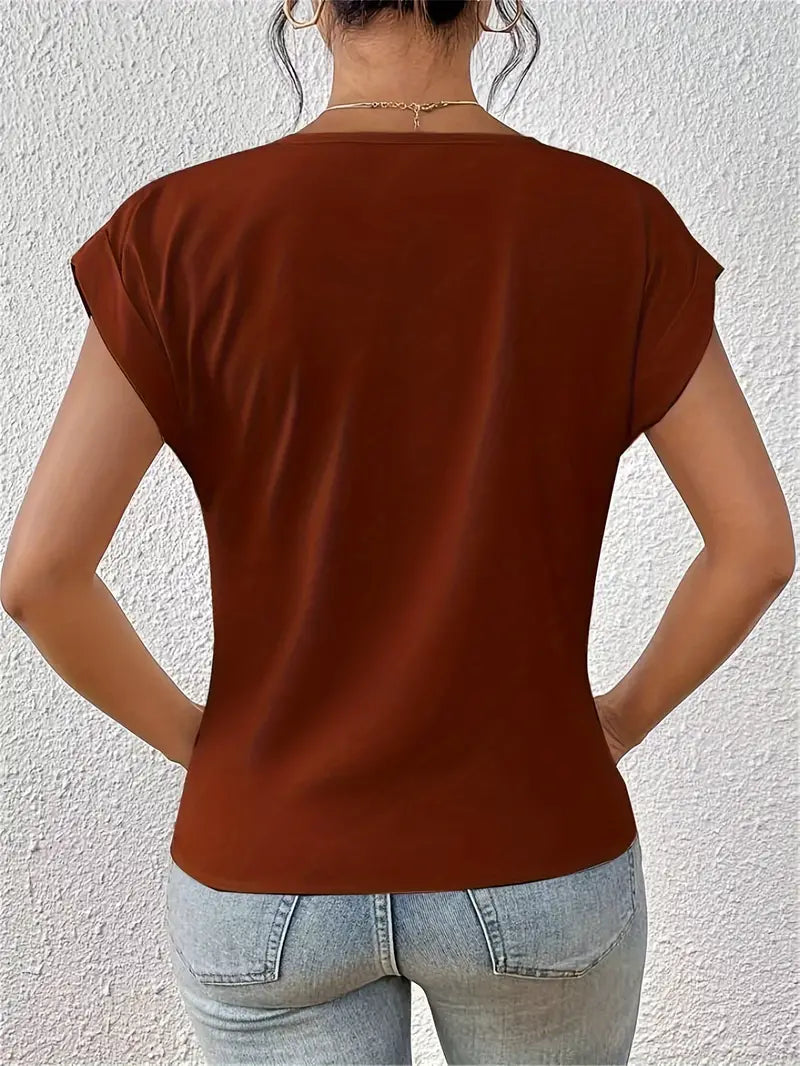 Lauren V-Neck Top