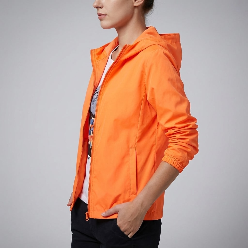 NimbusShell Unisex Lightweight Hooded Windbreaker Jacket