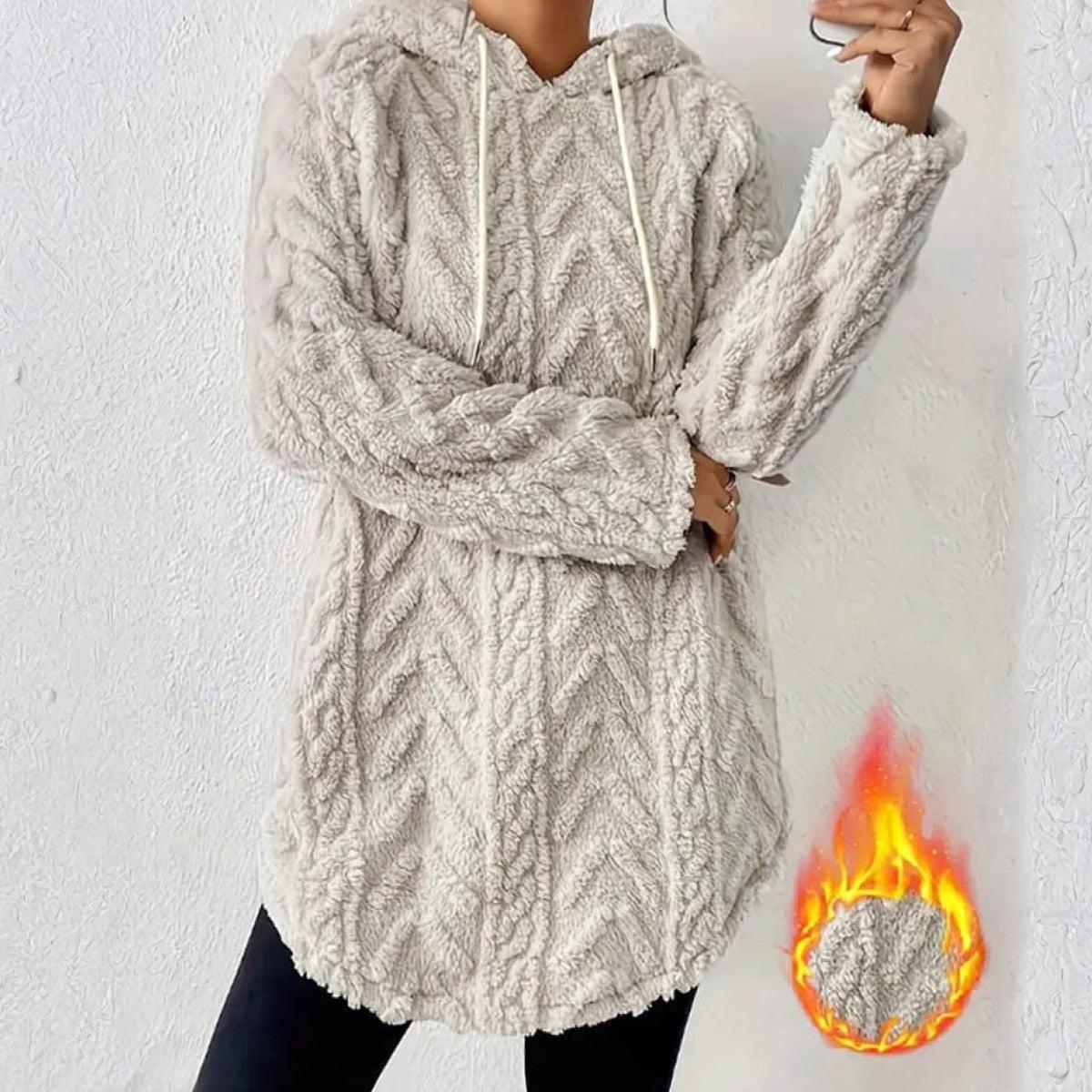 Lyndsay Women’s Sweater – Hoodie Soft Cotton Blend Long Sleeve Pullover