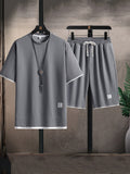 Relaxed Waffle Knit Men's Lounge Set – Cozy Loungewear