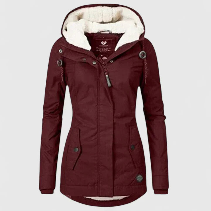 Sariya Women’s Winter Jacket – Water-Resistant with Warm Lining
