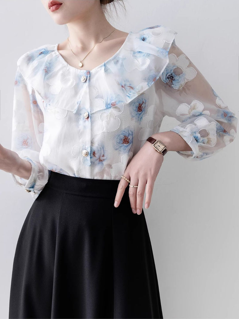 Aspen Floral Patchwork Blouse