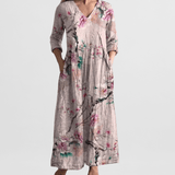 Elena Garden Floral Maxi Dress
