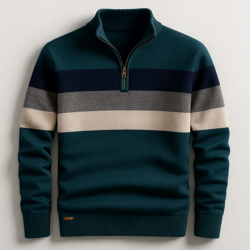 Enzo Men’s Quarter-Zip Pullover