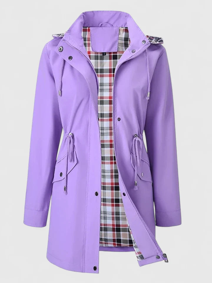 Eleanor Women’s Hooded Jacket – Water-Resistant Outerwear with Adjustable Fit