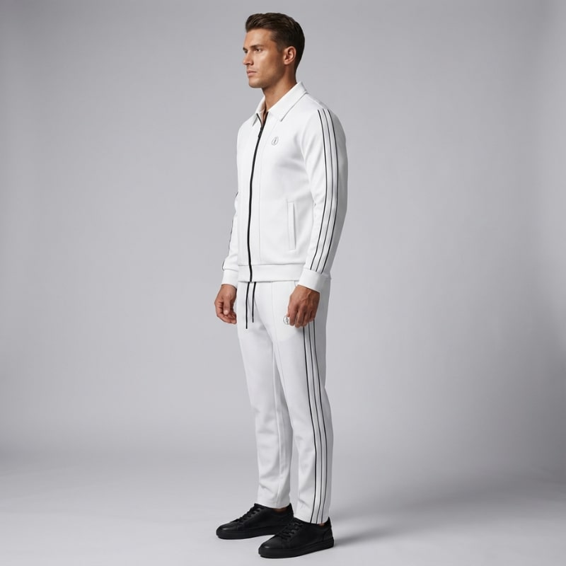 Rendon Men’s Tracksuit Set – Breathable Lightweight Lycra Two-Piece Activewear