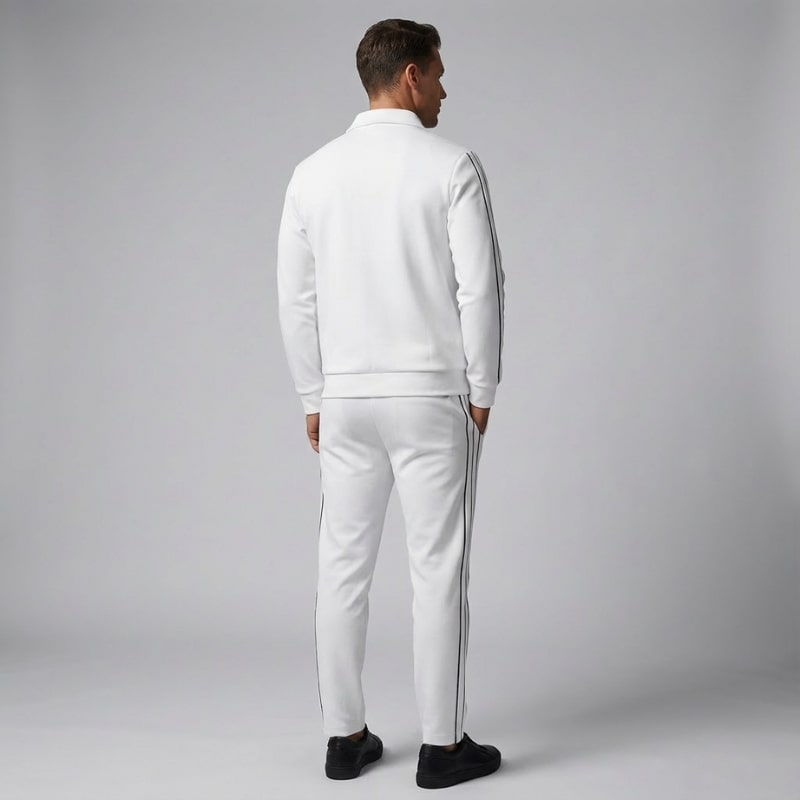 Rendon Men’s Tracksuit Set – Breathable Lightweight Lycra Two-Piece Activewear