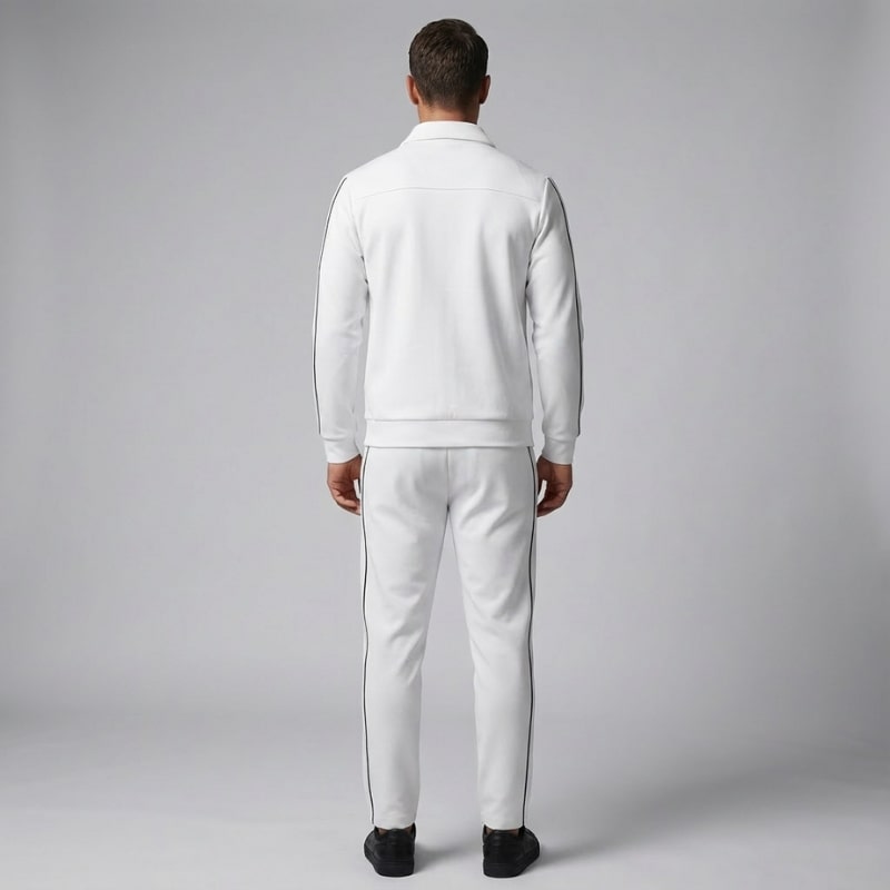 Rendon Men’s Tracksuit Set – Breathable Lightweight Lycra Two-Piece Activewear