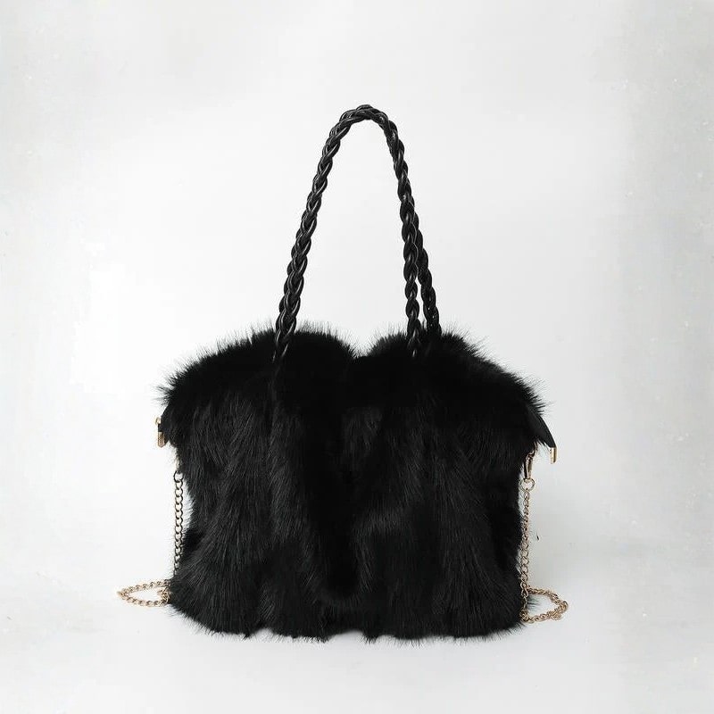 Ornella Women’s Shoulder Tote Bag –  Plush Velvet Lightweight & Timeless Design