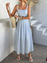 Griffin Luxe High Waist Minimalist Dress