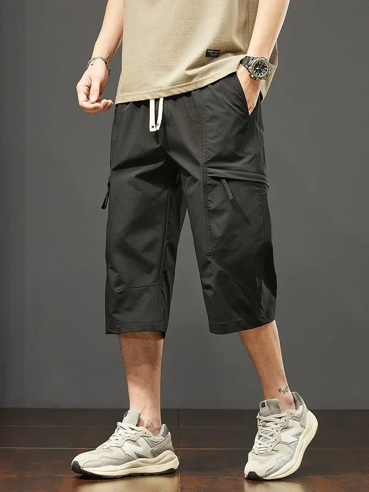 Damon Men’s Cargo Shorts – Lightweight Performance Cotton with Utility Pockets