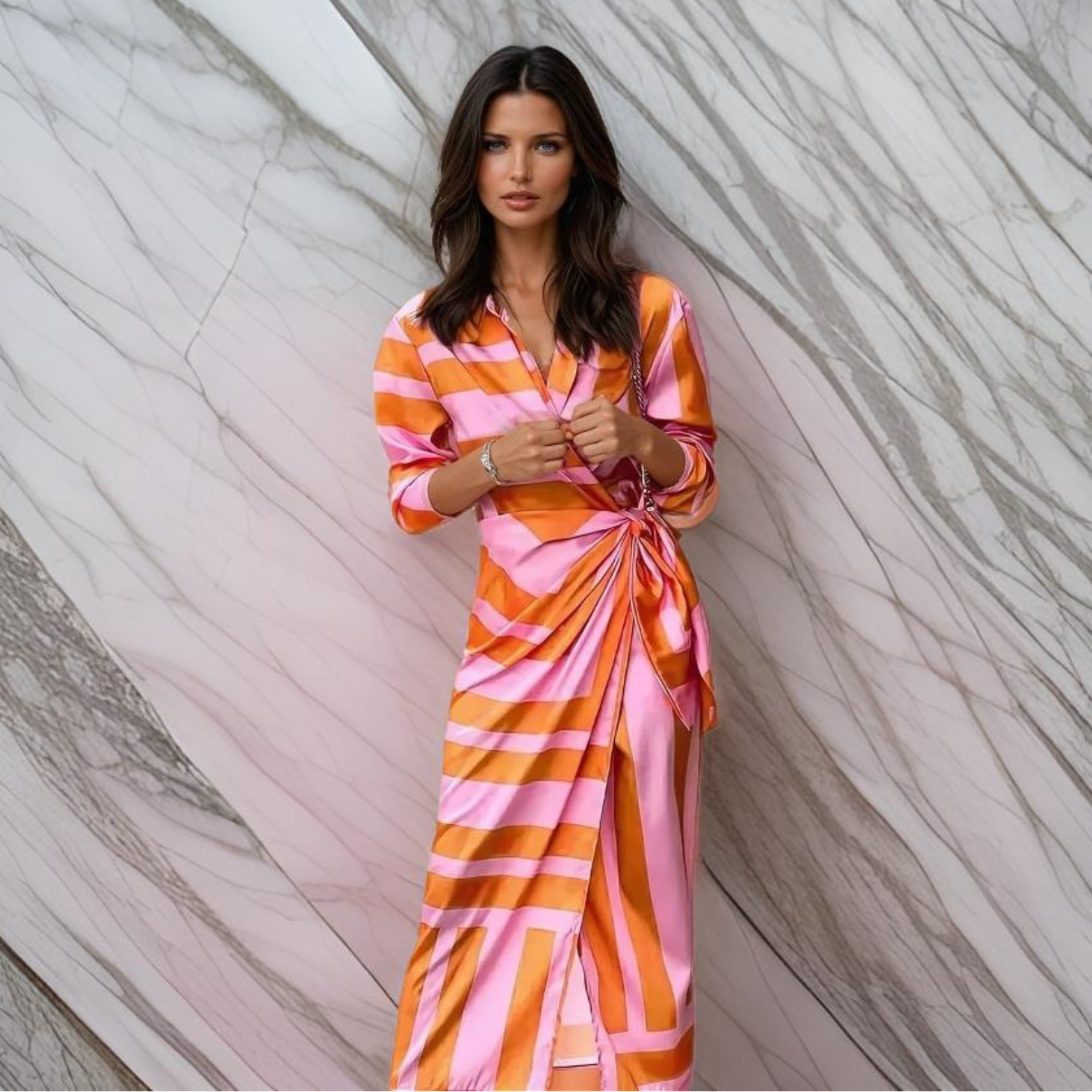 Oslo Summer Wrap Dress
