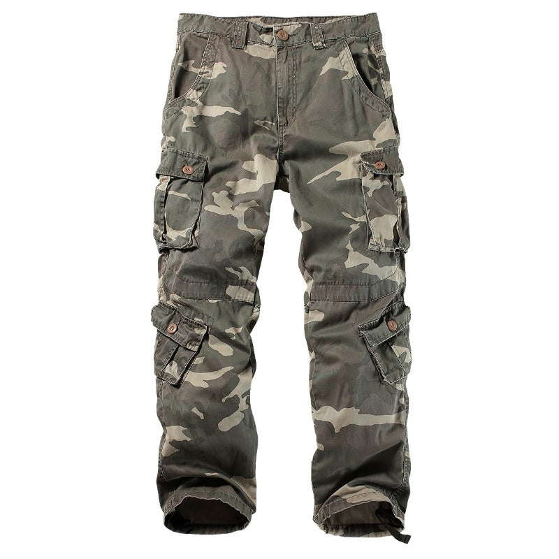 Ronan Men’s Tactical Trousers – Outdoor Cargo Pants with Camouflage Options & Multi-Pockets