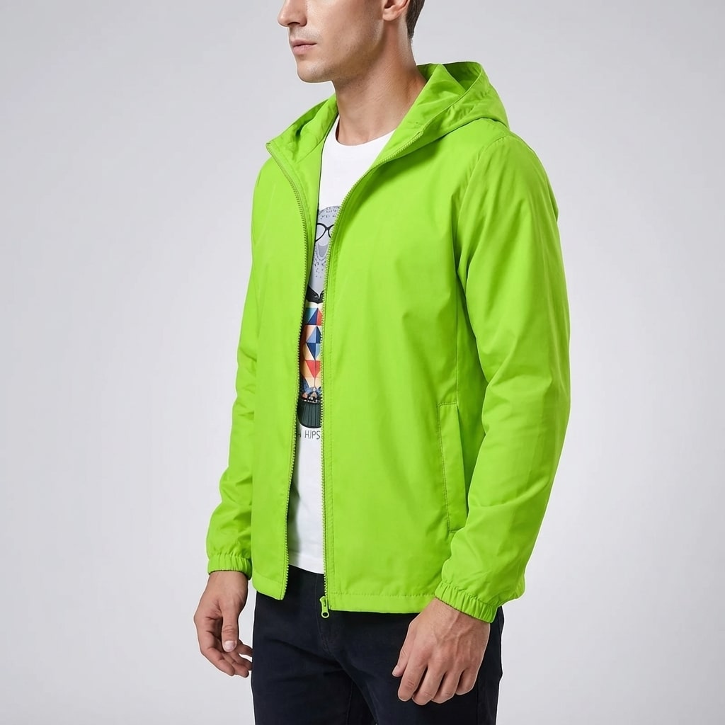 NimbusShell Unisex Lightweight Hooded Windbreaker Jacket