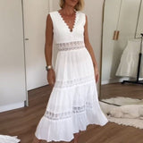 Elodie Boho Patchwork Sundress