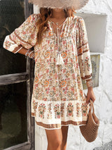 Miles High-Waist Boho Summer Dress