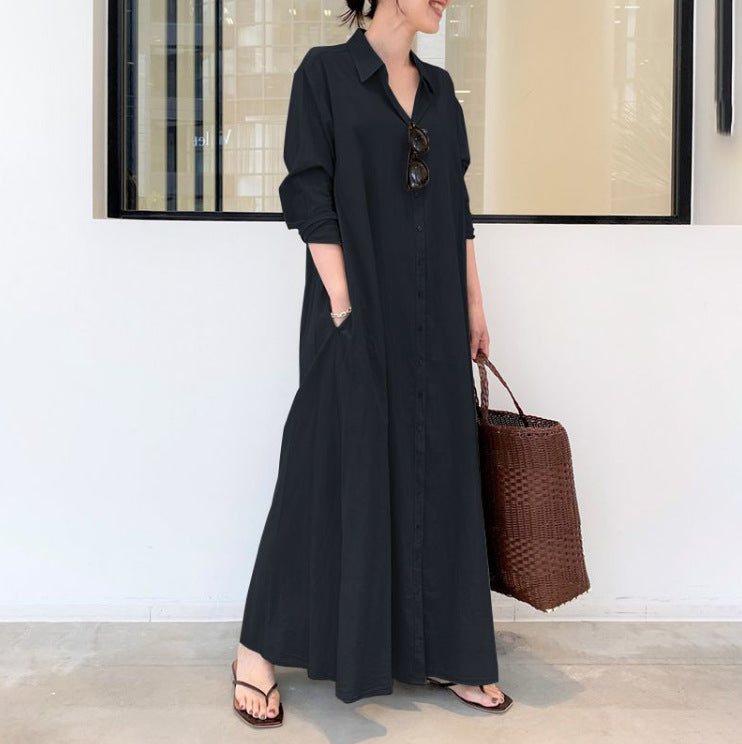 Finn Casual Cotton Blend Dress