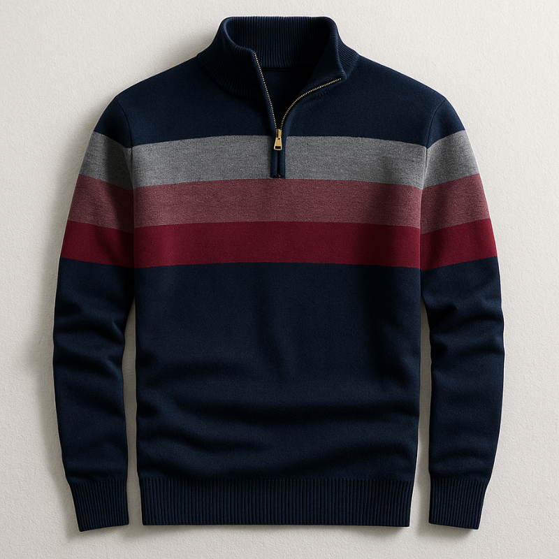 Enzo Men’s Quarter-Zip Pullover