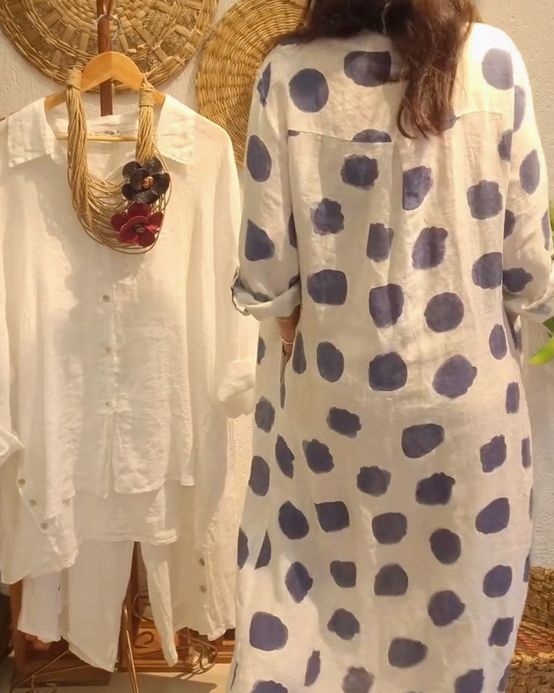 Serena Dotted Chic Dress