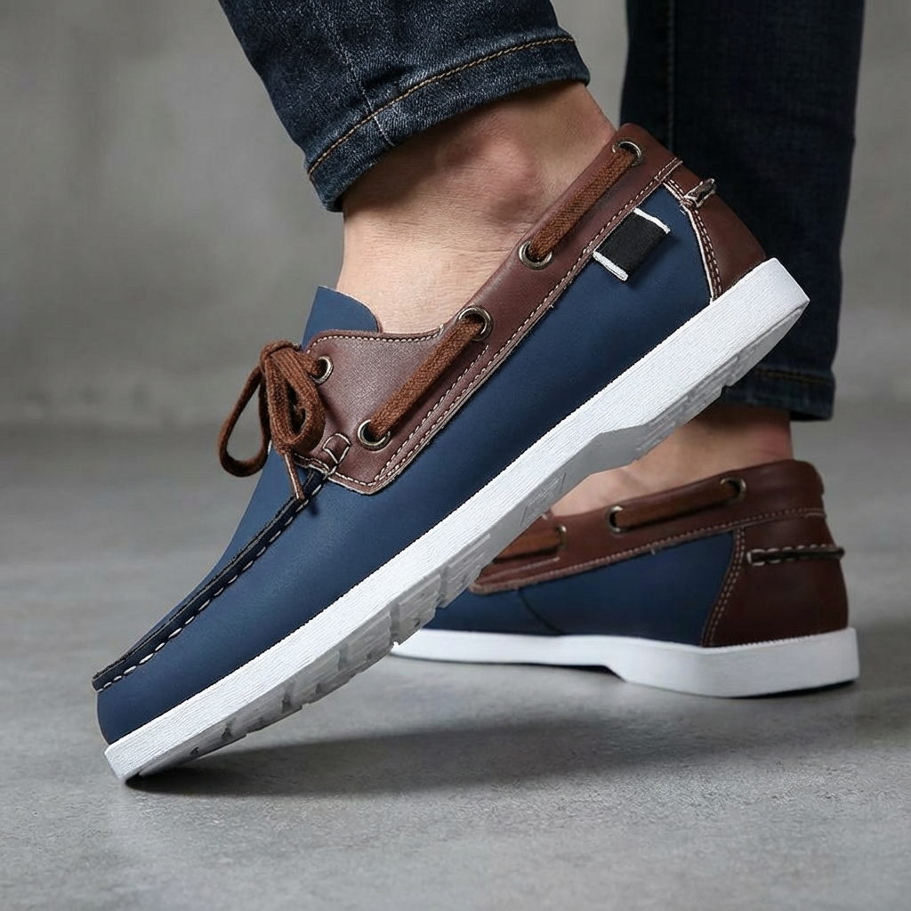 Grant Men’s Leather Slip-On Loafers