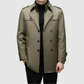 Monaco - Men's Double Breasted Trench Coat
