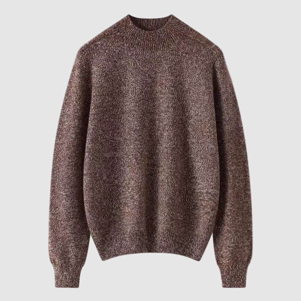 Lorenzo Men’s Crewneck Pullover – Soft-Touch Knit for Everyday Warmth