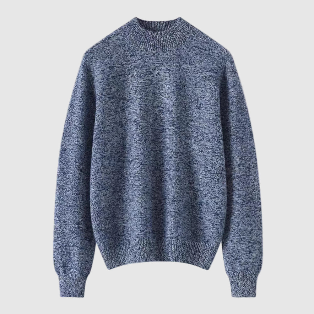 Lorenzo Men’s Crewneck Pullover – Soft-Touch Knit for Everyday Warmth