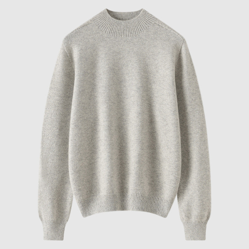 Lorenzo Men’s Crewneck Pullover – Soft-Touch Knit for Everyday Warmth