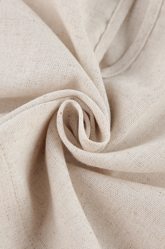 Bella Lightweight White Two Piece Set – Adjustable Cropped Top & High-Waisted Pants for Women 7