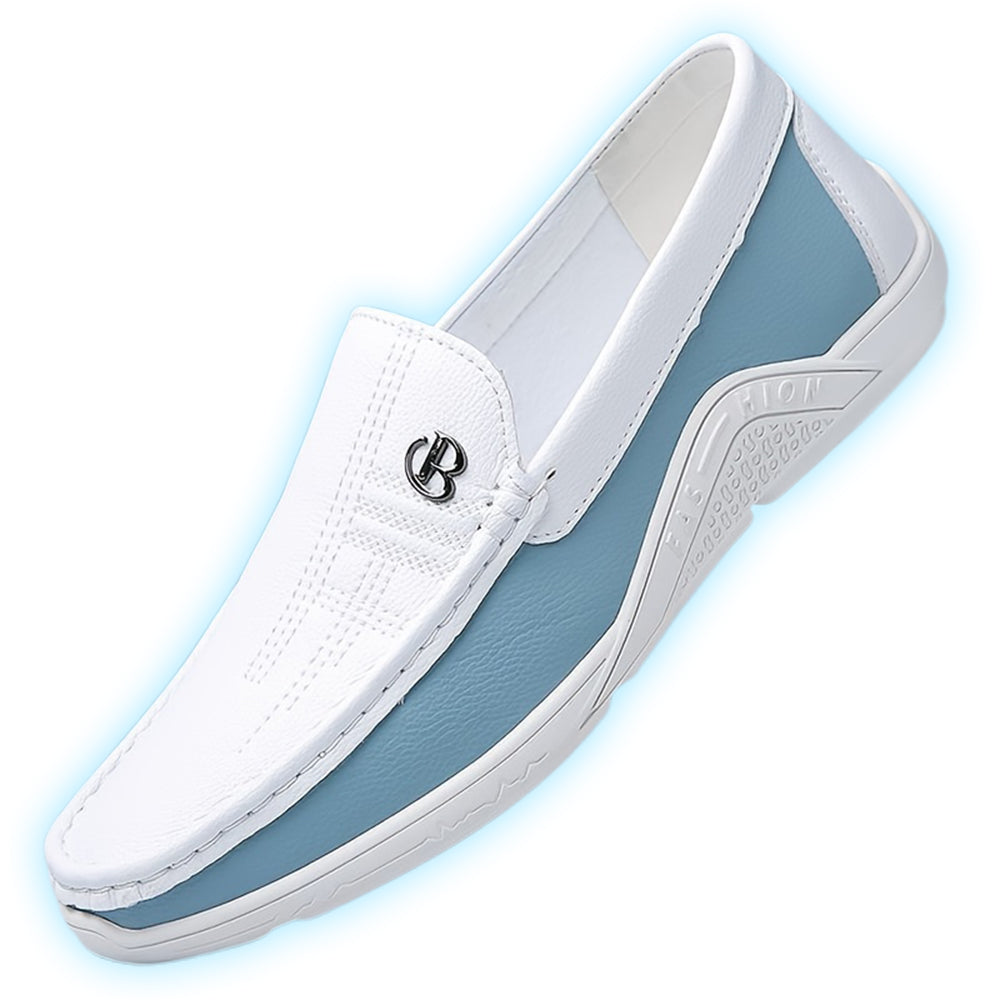 Belmont Women’s Black Loafers – Lightweight Comfort with Metallic Detail 1