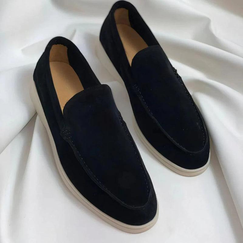 Boston Premium Suede Loafers – Cushioned Comfort & Effortless Slip-On Design 0
