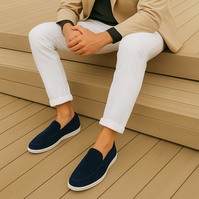 Boston Premium Suede Loafers – Cushioned Comfort & Effortless Slip-On Design 8