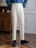 Boston Slim Fit Trousers – Elegant Polyester Blend for Effortless Style 0