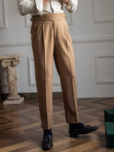 Boston Slim Fit Trousers – Elegant Polyester Blend for Effortless Style 4