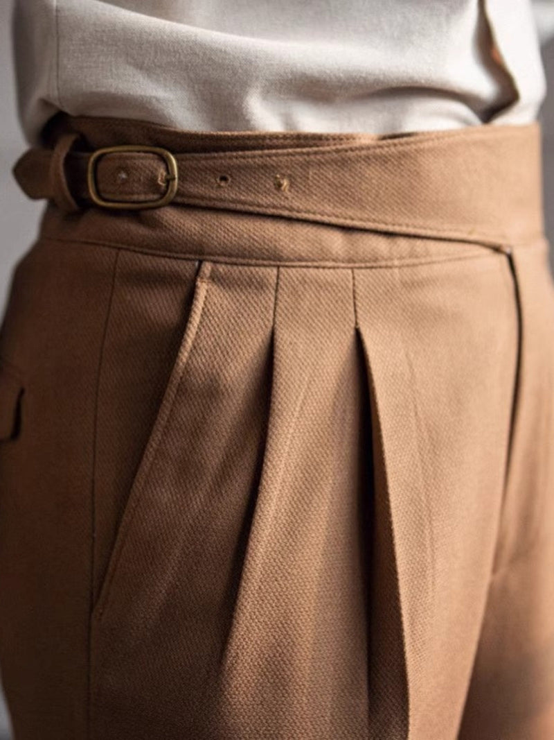 Boston Slim Fit Trousers – Elegant Polyester Blend for Effortless Style 6
