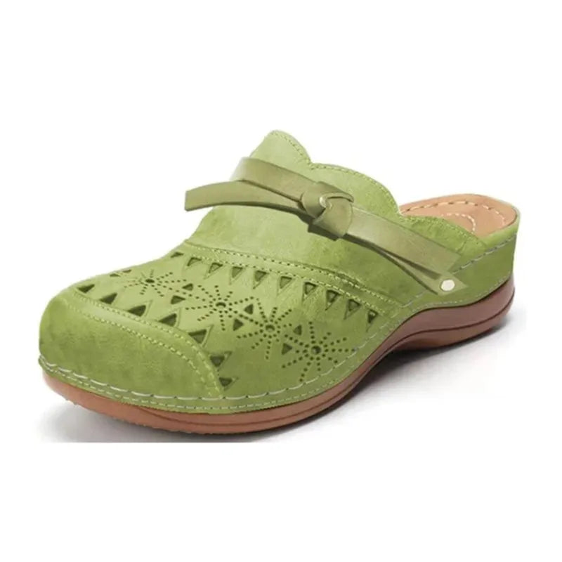 Brooklyn Ergonomic Clogs for Women – Breathable Floral Cut-Out Design & Slip-On Comfort 5