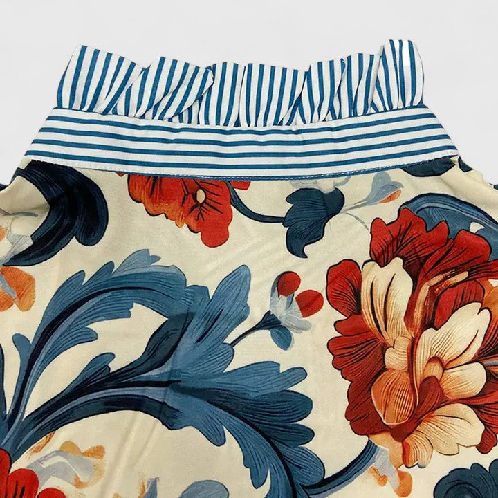 Brooklyn Floral Print Blouse – Lightweight & Comfortable for Summer Wear 2