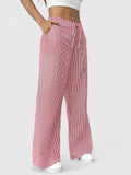 Brooklyn Flowy Palazzo Pants – Lightweight Fabric with Adjustable Waist for Comfort 0