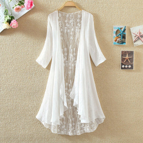 Brooklyn Lace Cardigan Sweater – Breathable Fabric with Relaxed Fit for Effortless Style 1