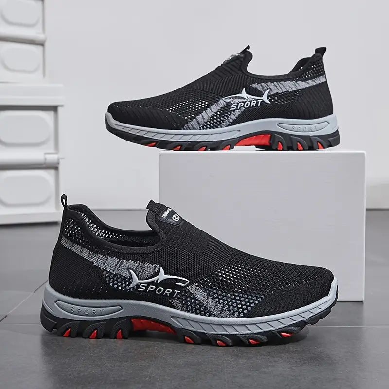 Brooklyn Lightweight Slip-On Sneakers – Breathable Mesh with Anti-Slip Grip 7